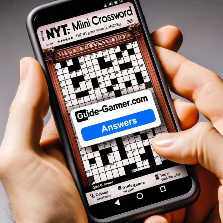 Uncover the Most Challenging Solutions of the NYT Mini Crossword and Accelerate Your Daily Puzzle Completion.