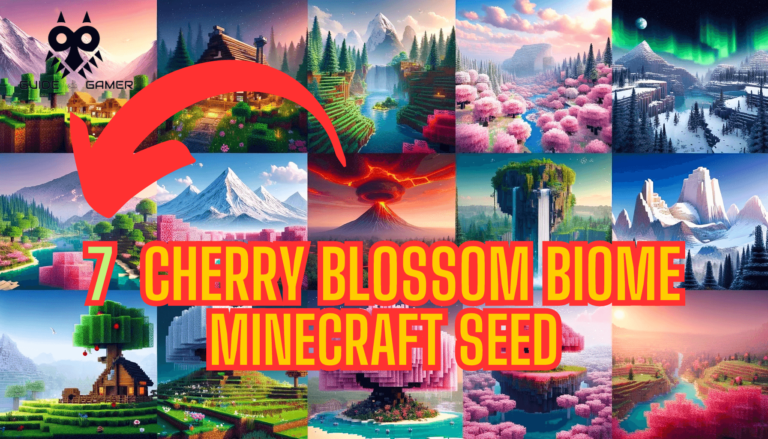 7 Legendary Cherry Blossom Biome Minecraft Seed