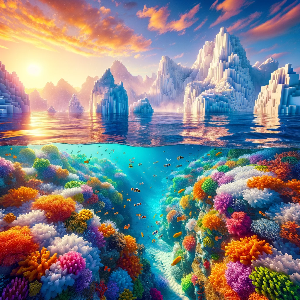 Coral Reef and Iceberg Beauty Best Survival Seeds