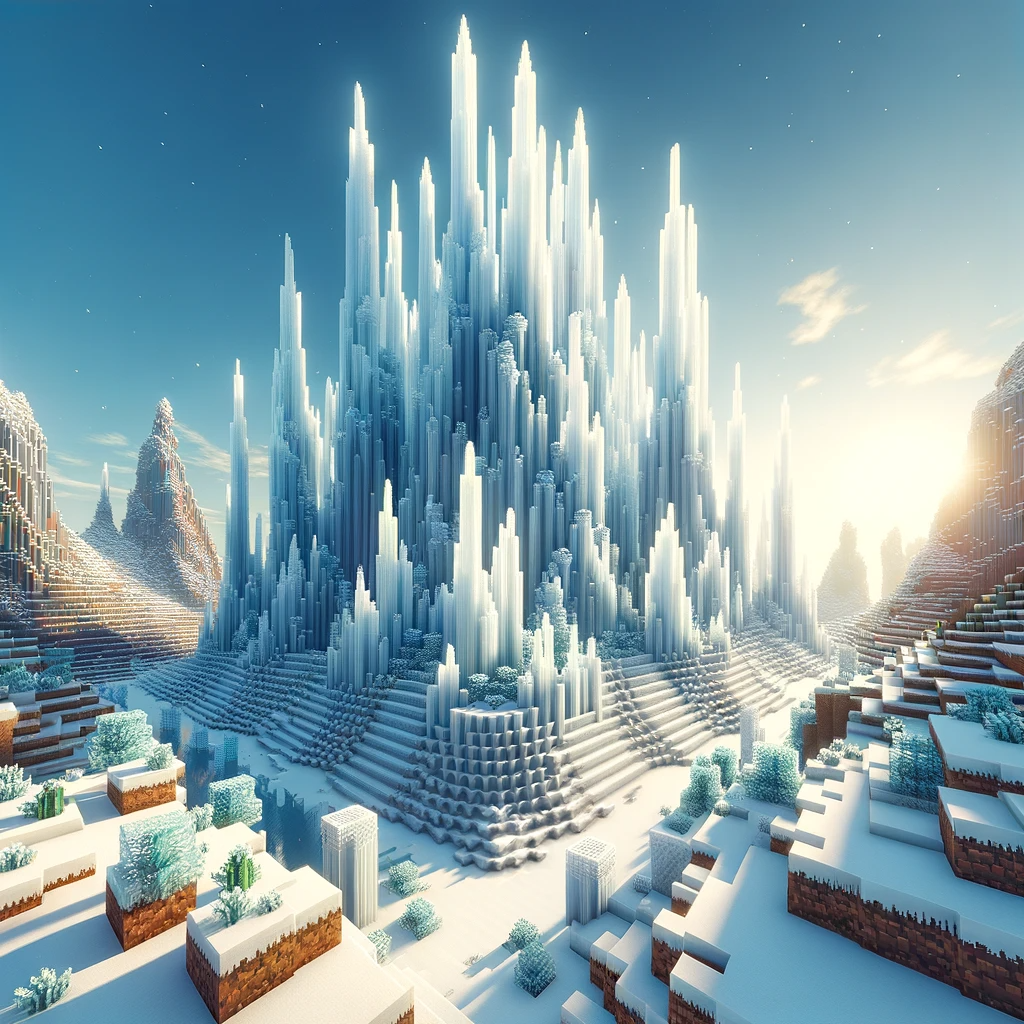 Rare Ice Spikes Biome Best Survival Seeds